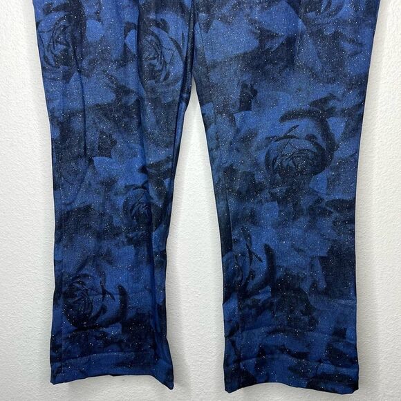 Faded Glory Stretch Floral Capris nwt - Picture 3 of 8